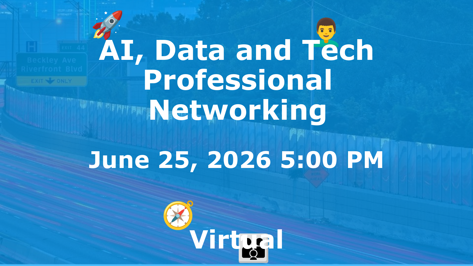 AI, Data and Tech Professional Networking event image